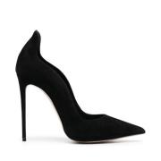 Le Silla Svarta Mocka Ivy 120mm Pumps Black, Dam