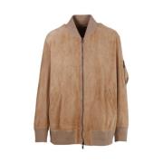 Salvatore Santoro Beige Bomberjacka för Kvinnor Beige, Dam