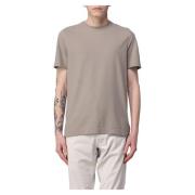 Zanone T-Shirts Beige, Herr