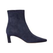 Scarosso Blå Suede Kitty Ankelboots Blue, Dam