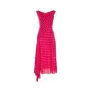 Alessandra Rich Midi Dresses Pink, Dam