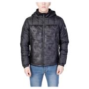 Emporio Armani EA7 Herr Vadderad Jacka Black, Herr