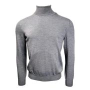 Gran Sasso Turtlenecks Gray, Herr