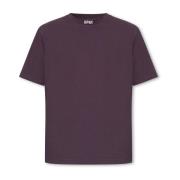 Heron Preston Tryckt T-shirt Purple, Herr