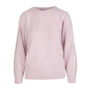 RED Valentino Rosa Oversized Stickad Tröja Pink, Dam