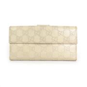 Gucci Vintage Pre-owned Läder plnbcker Beige, Unisex