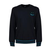 PS By Paul Smith Bekväma och stiliga sweatshirt hoodies Black, Herr