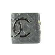 Chanel Vintage Vintage Läderplånböcker Black, Dam