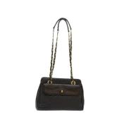 Bally Pre-owned Pre-owned Läder axelremsvskor Black, Dam