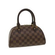 Louis Vuitton Vintage Pre-owned Canvas handvskor Brown, Dam