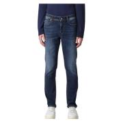 Re-Hash Slim-fit Jeans Blue, Herr