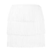 Norma Kamali Short Skirts White, Dam