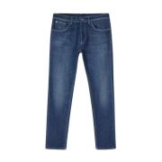 Dondup Stiliga Denim Jeans Blue, Herr