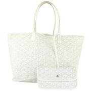 Goyard Vintage Vintage Shoppingväska White, Dam