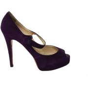 Christian Louboutin Pre-owned Pre-owned Sandaler Purple, Dam