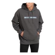 Deus Ex Machina Mönstrad Logoficka Tech Hoodie Gray, Herr