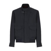 Fay Light Jackets Blue, Herr