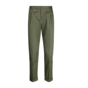 PT Torino Cropped Trousers Green, Herr