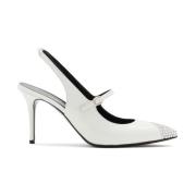 Alessandra Rich Pumps White, Dam