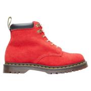 Dr. Martens Mocka Snörkängor Red, Dam