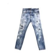 Dsquared2 Slim-fit Denim Uppgradering Blue, Herr