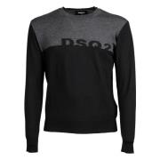Dsquared2 Pullovers Gray, Herr