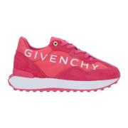 Givenchy Stiliga canvas sneakers för kvinnor Pink, Dam