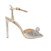 Jimmy Choo Sandalerer med höga klackar Gray, Dam