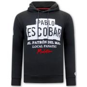 Local Fanatic Herr Hoodie Pablo Escobar Black, Herr