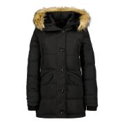 Rockandblue Vinterjacka, Sparrow - Faux Fur Black, Dam