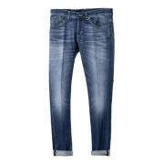 Dondup George Slim Fit Denim Jeans Blue, Herr