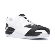 Nike Vita Läder Sneakers med Dstrkt Design White, Dam