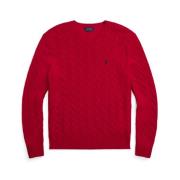 Ralph Lauren Stiliga Sweaters för Män och Kvinnor Red, Herr