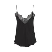 Anine Bing Camisole grenar Black, Dam