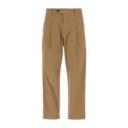 A.p.c. Leather Trousers Brown, Herr
