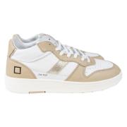 D.a.t.e. Glamour Läder Sneakers Multicolor, Dam