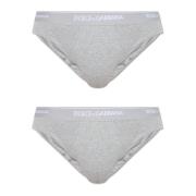 Dolce & Gabbana Briefs 2-pack Gray, Herr