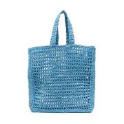 Chica London Tote Bags Blue, Dam