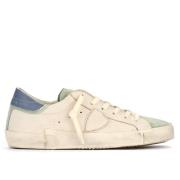 Philippe Model Vintage Läder Sneakers White, Herr