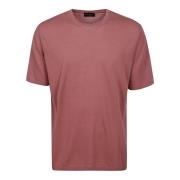 Roberto Collina T-Shirts Pink, Herr