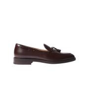 Scarosso William Loafers - Handgjorda Italienska Tassel Loafers Brown,...