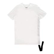 Rick Owens Level T Snygg T-shirt White, Herr