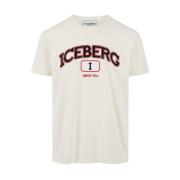Iceberg T-Shirts White, Herr