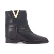 Via Roma 15 Ankle Boots Black, Dam