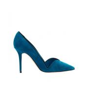 Manolo Blahnik Shoes Blue, Dam