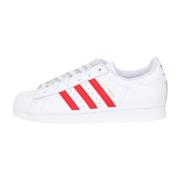 Adidas Originals Vita sportiga sneakers för kvinnor White, Dam