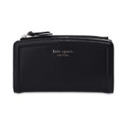 Kate Spade Läder Plånbok with logo Black, Dam