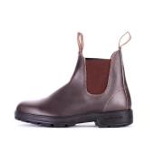 Blundstone Logo Läderstövlar Brown, Unisex