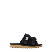 Suicoke Stiliga Moto Cab Sandaler Black, Herr