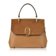 Le Parmentier Handbags Beige, Dam